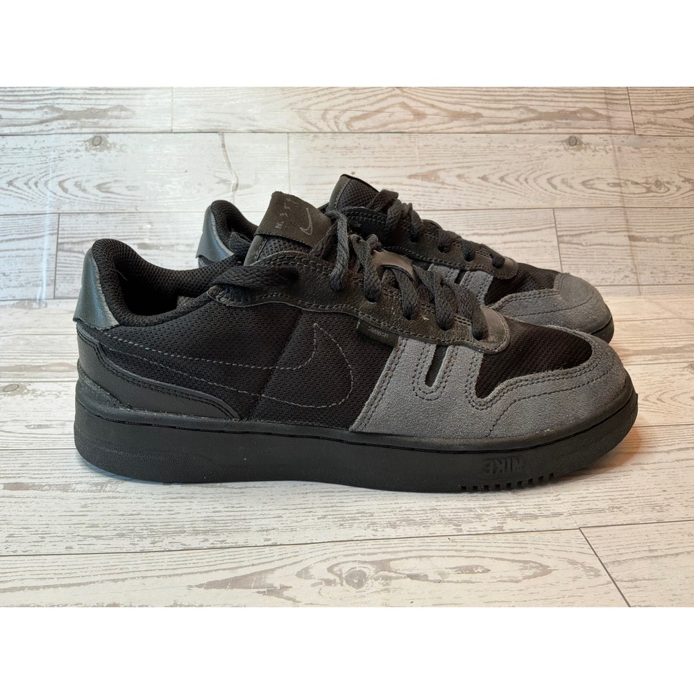 Nike Drop-Type GS Sneakers Kids 5.5Y Black Grey CJ4119-001 Skate Streetwear